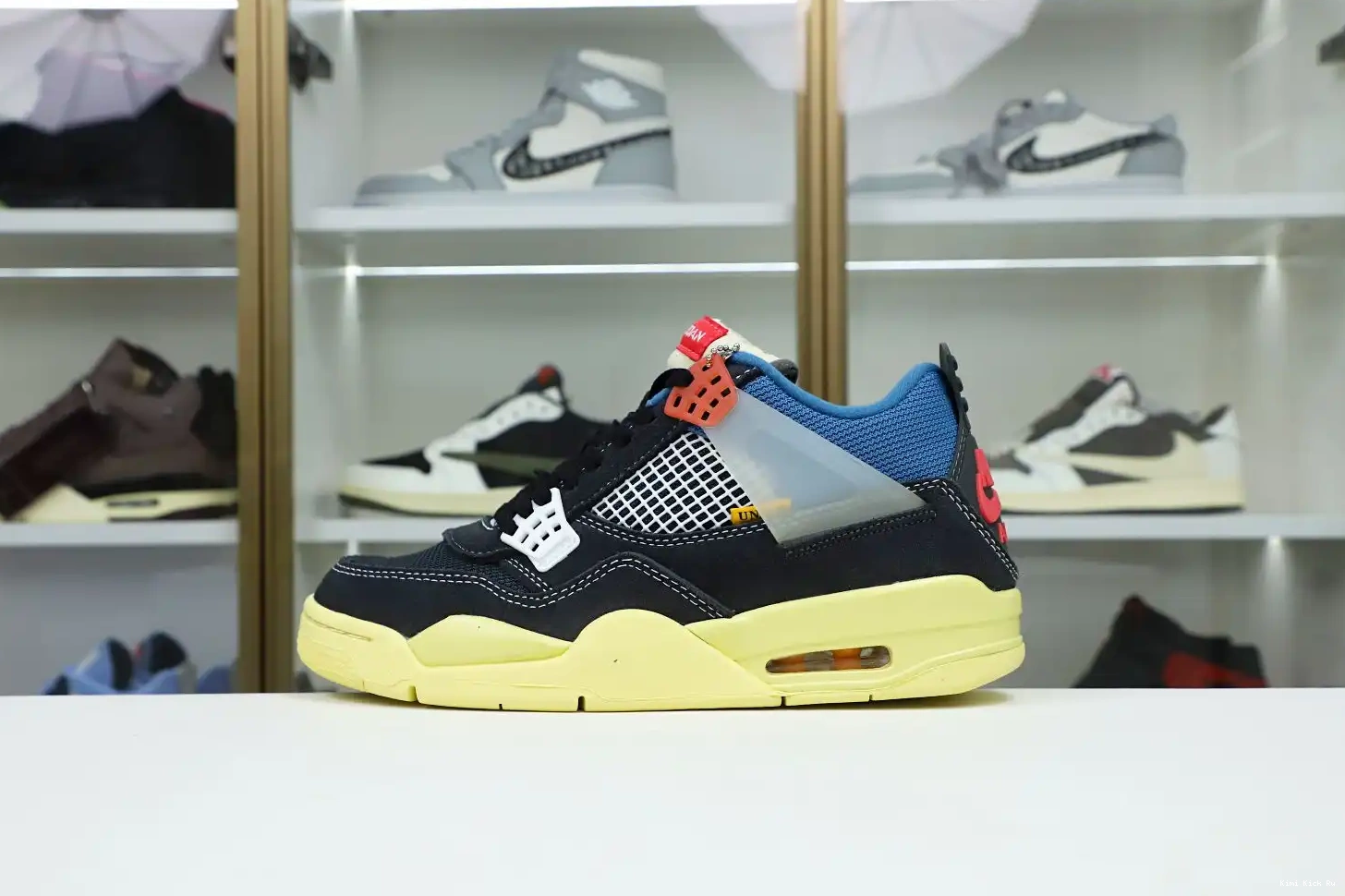 NOIR' UNION JORDAN LA RETRO Kimikick X 4 AIR 'OFF 0711